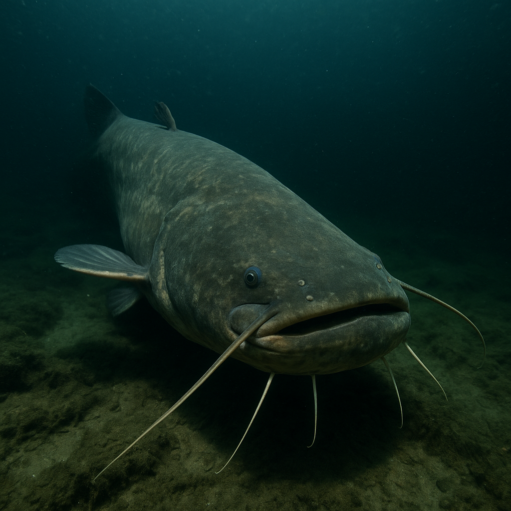 Wels Catfish (Silurus glanis)