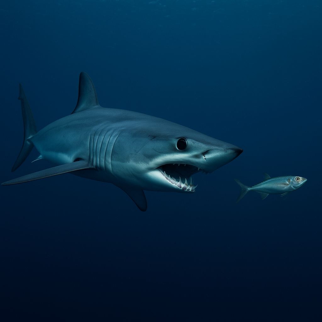 Shortfin mako shark (Isurus oxyrinchus)